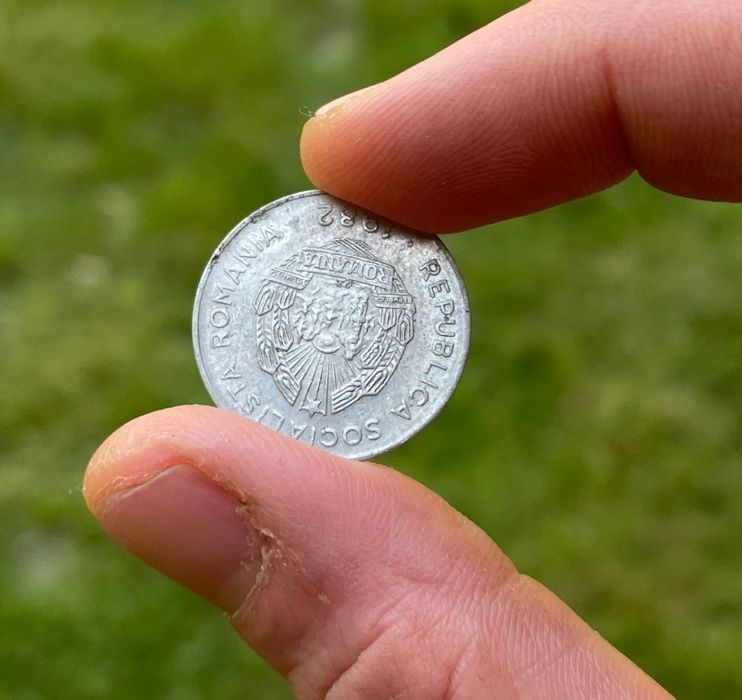 Moneda 25 de bani din Republica Socialista Romania (anul 1982)