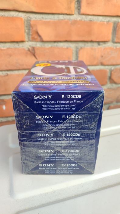 Видео касетка Сони Sony VHS видеокасета