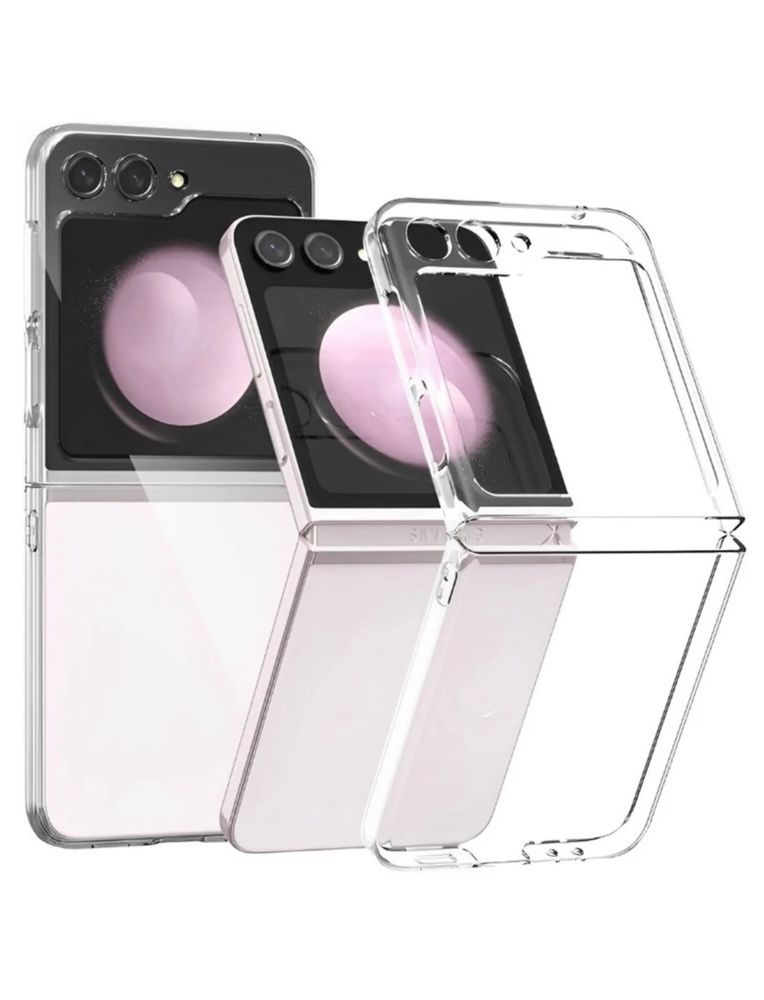 Husa Transparenta Plastic Fata + Spate Samsung Z FLIP FOLD  2 3 4 5 6