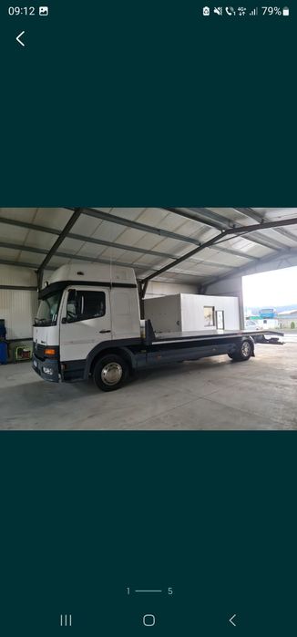 Vand Mercedes Atego platforma utilaje cu  MMA 12 tone -  280cp;