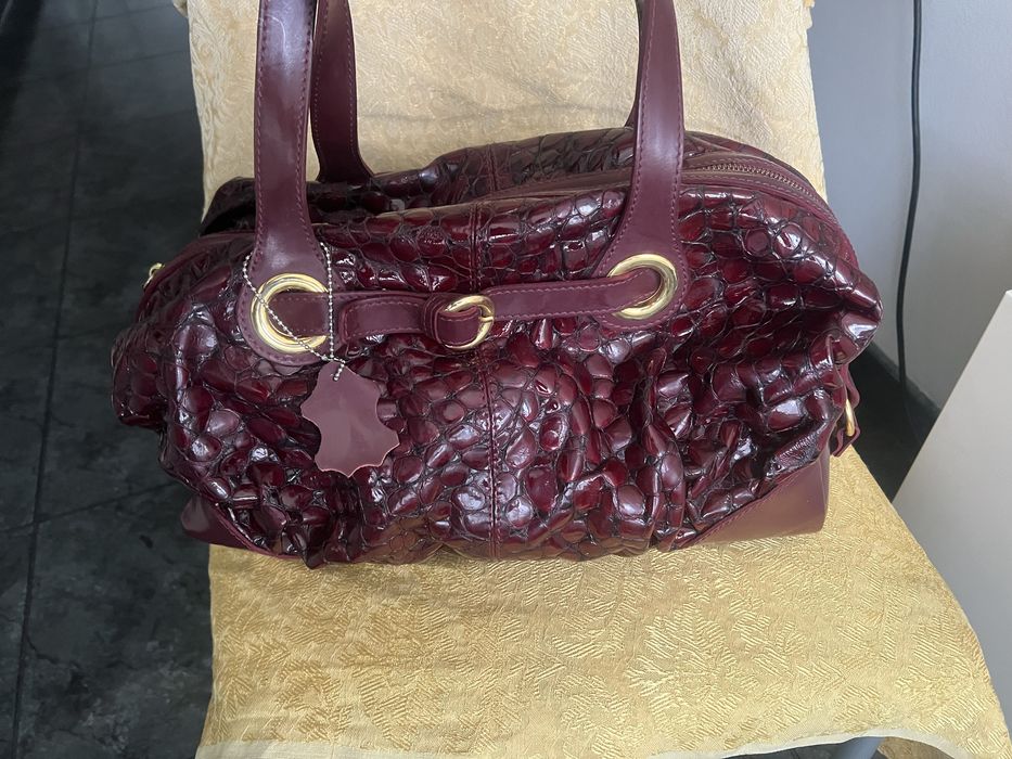 Дамска чанта естествена кожа