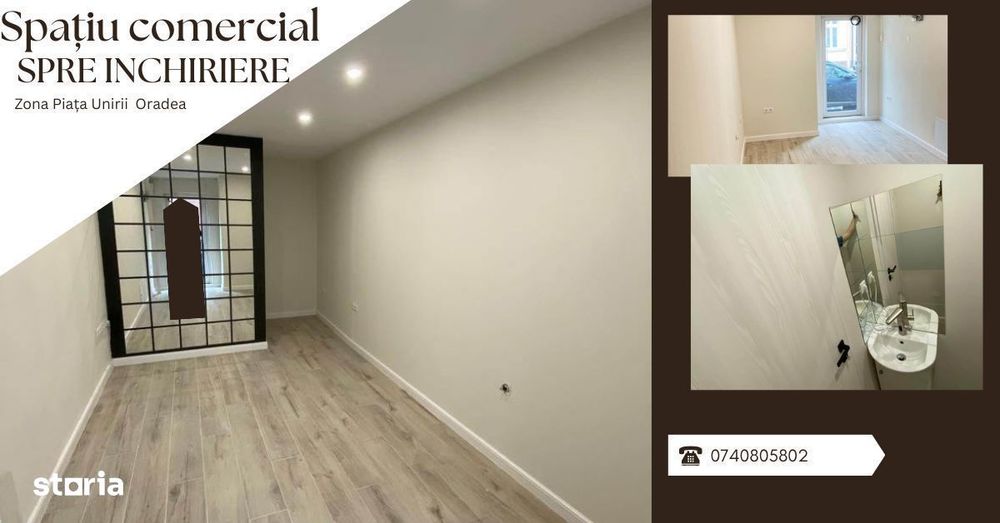 Spatiu comercial de inchiriat central, zona Parcul 1 Decembrie