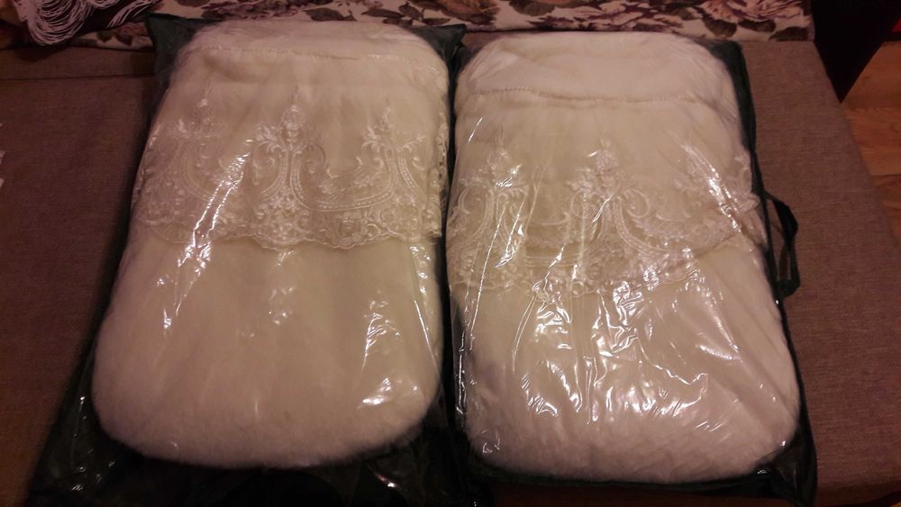 Зимний конверт на овчине