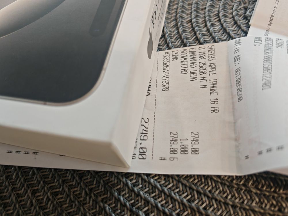 Iphone 16 pro max Natural titanium НОВ