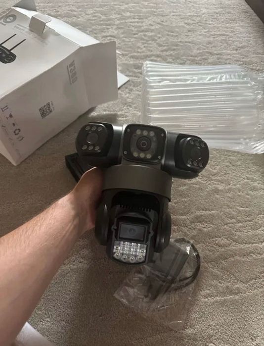 Camera video WI FI cu 3 camere NOUA