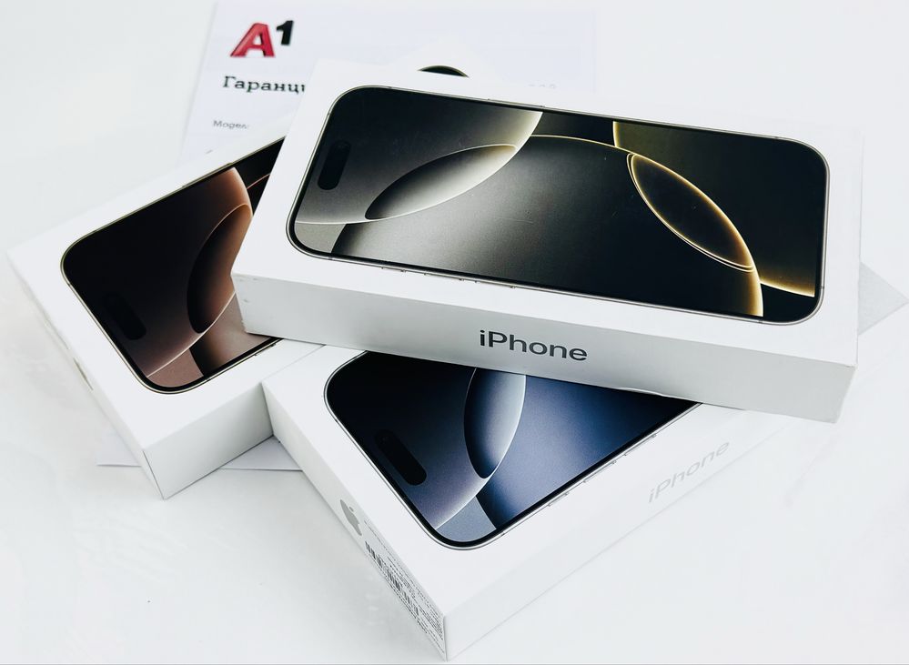 НОВ! iPhone 16 Pro 256GB Black / Desert / White 2г. Гаранция!