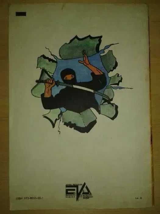 Revista romaneasca de benzi desenate Aventurile unui Ninja