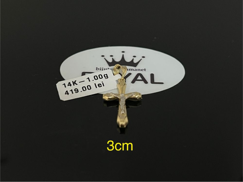 Bijuteria Royal CB : Pandant aur nou 14k 1,00gr