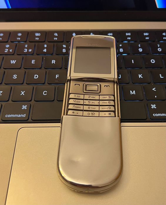 Nokia 8800 SIROCCO Stainless Steel ! Otel inoxidabil vintage classic