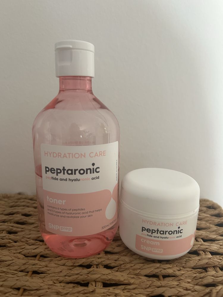 Peptaronic крем и тонер