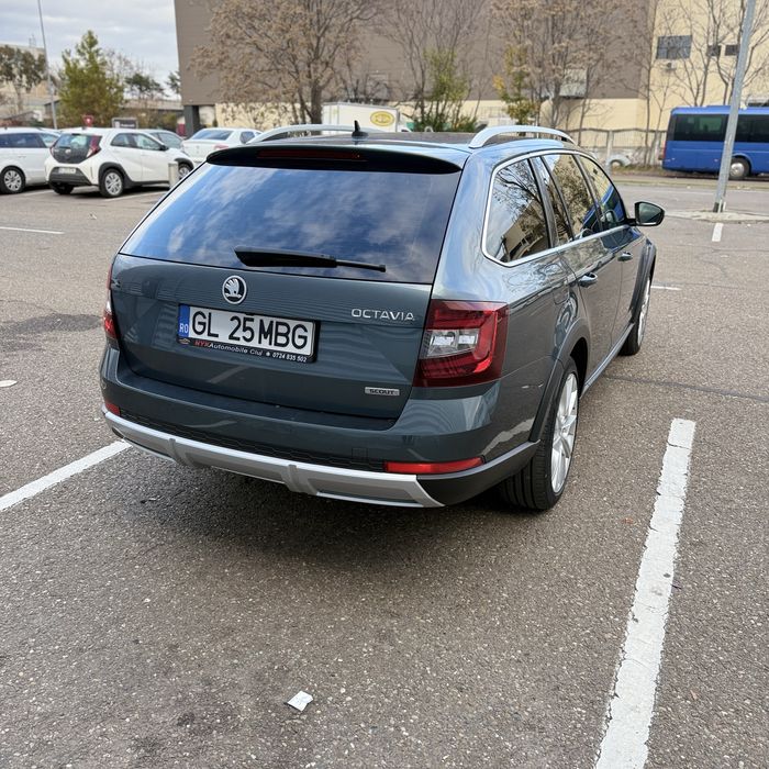 Skoda Octavia Scout 2.0 TDI 184 CP, 4x4, cutie automată DSG, an 2019