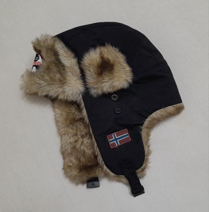 Caciula traditionala ruseasca Napapijri Antarctic Reserch, Ushanka uni