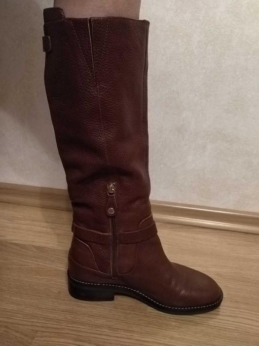 Дамски ботуши GEOX естествена кожа. НОВИ! 38номер