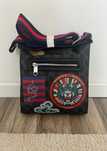 Borseta Gucci Supreme Canvas Messenger Snake