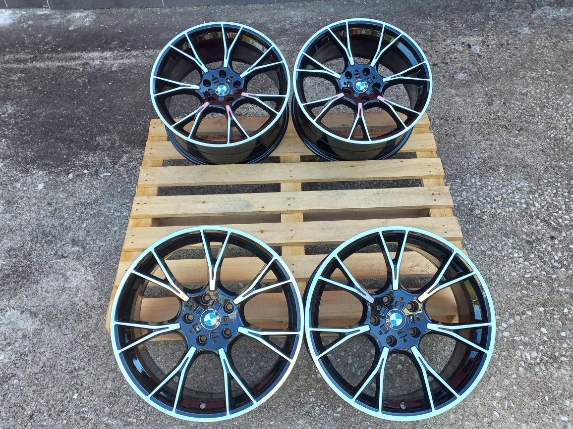19.Bmw 5x120 Style 789M.Bicolour Jet Black Diamond cut.1 3 4 5 6 7 Er.
