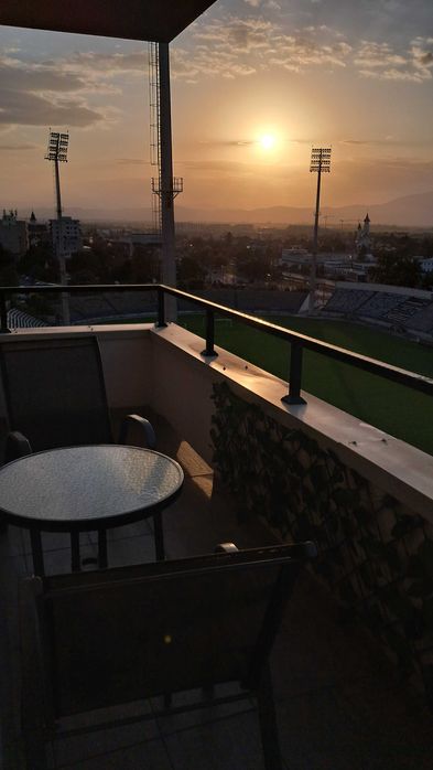 2 camere, utilat-mobilat, 3 balcoane, garaj subteran