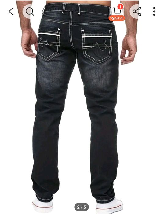 Vând blugi slim fit