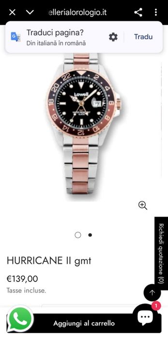 Ceas Lowel ca si nou sau schimb