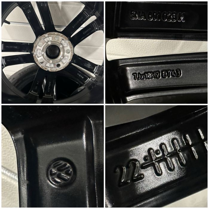 Jante NOI 18 ORIGINALE VW Tiguan II Vara 235/55/18 R-Line Kodiaq Terac