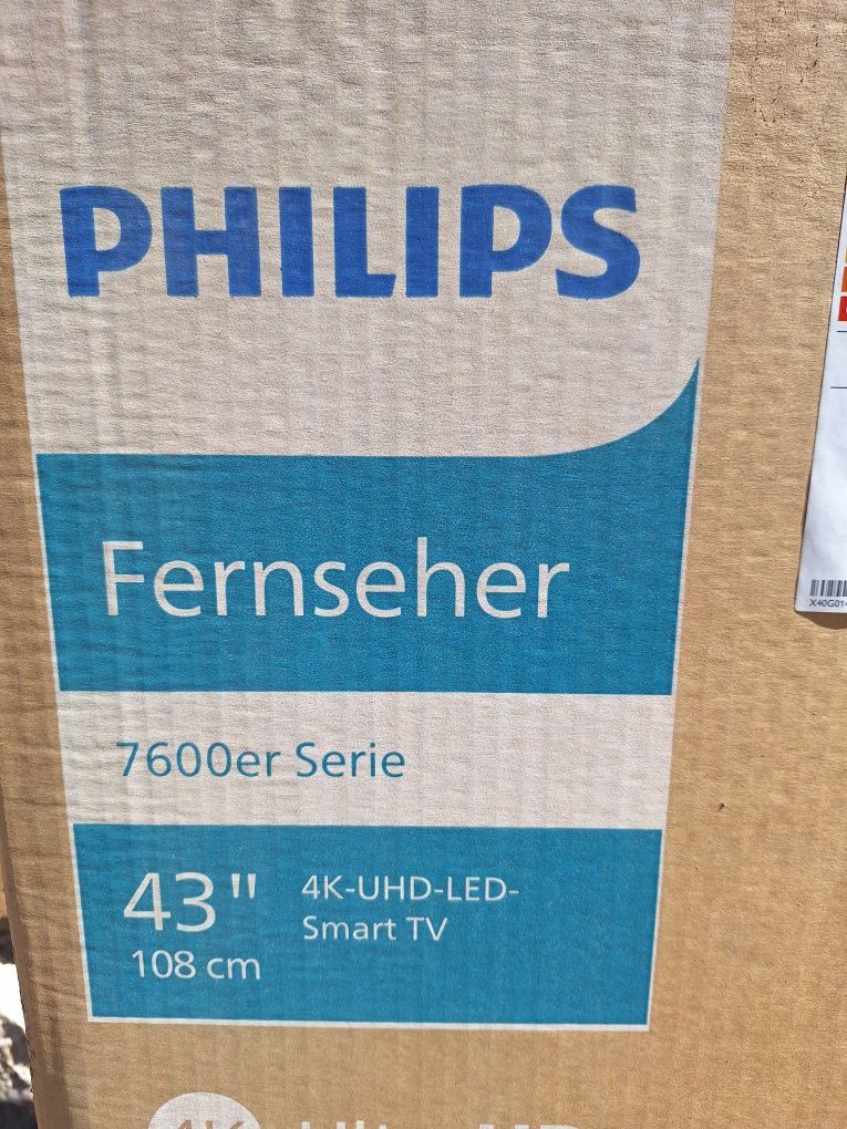 Телевизор Philips 43PUS7609/12 , 108 см, 3840x2160 UHD-4K , 43 inch, L