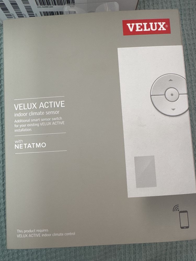 Sistem control climatic Velux active Netatmo+senzor suplimentar NOI