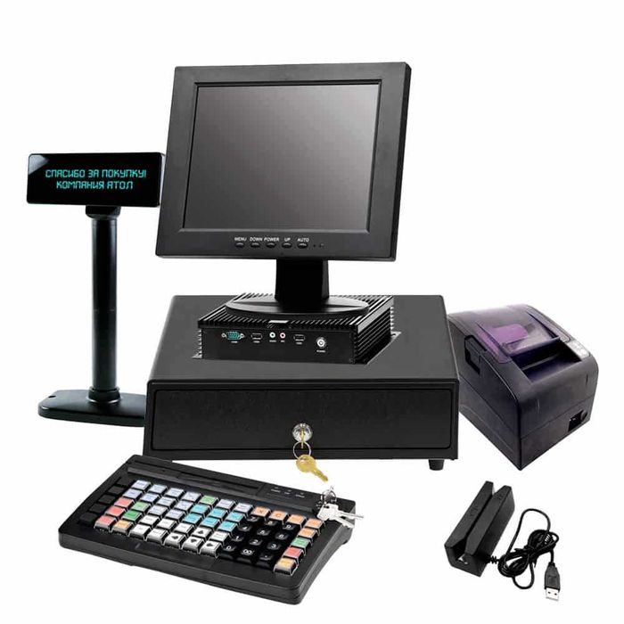 Kassoviy Aparat Кассовый аппарат Monoblok Manablok Dokon Uchun Kassaga