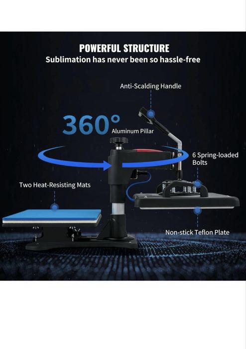 Машина за сублимация Vevor