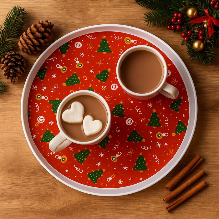 Коледна табла 30см