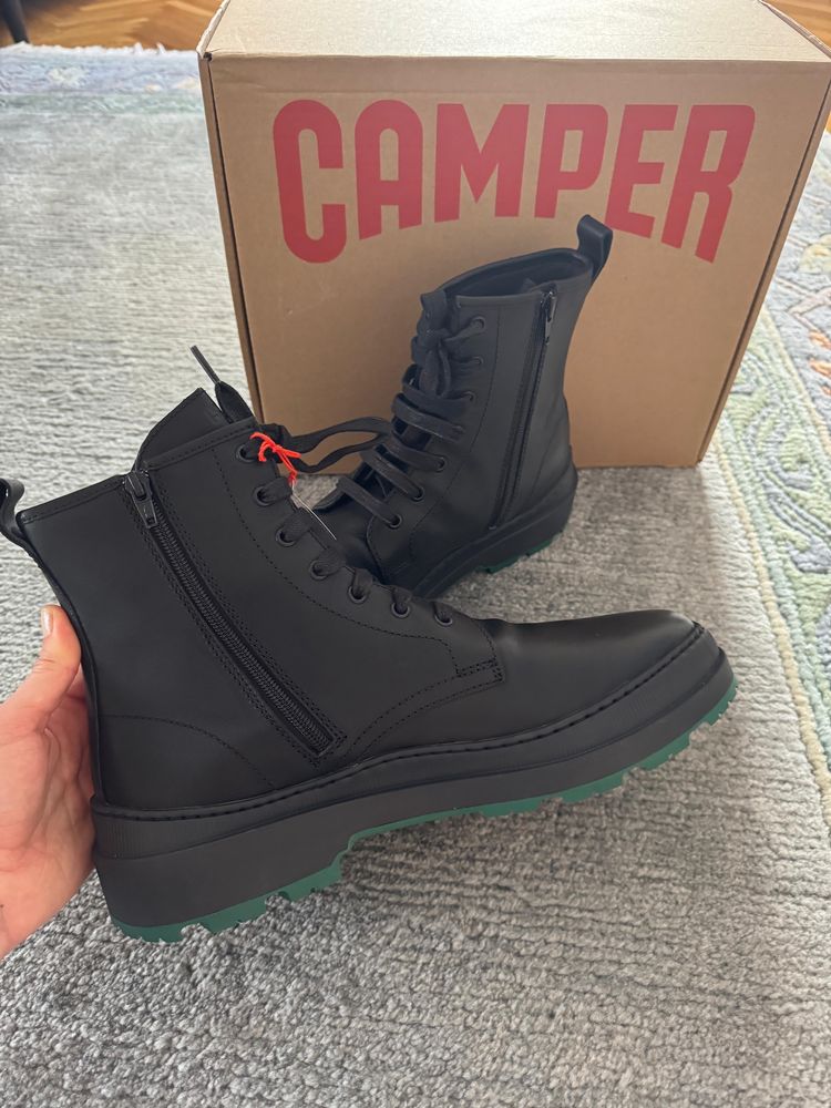 Ghete piele Camper Noi 45