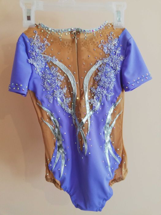 Трико ново за художествена гимнастика, танци за 7-8 години.