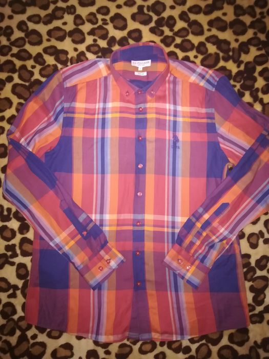 Cămașă mărimea L, US POLO ASSN (slim fit) noua fără etichetă