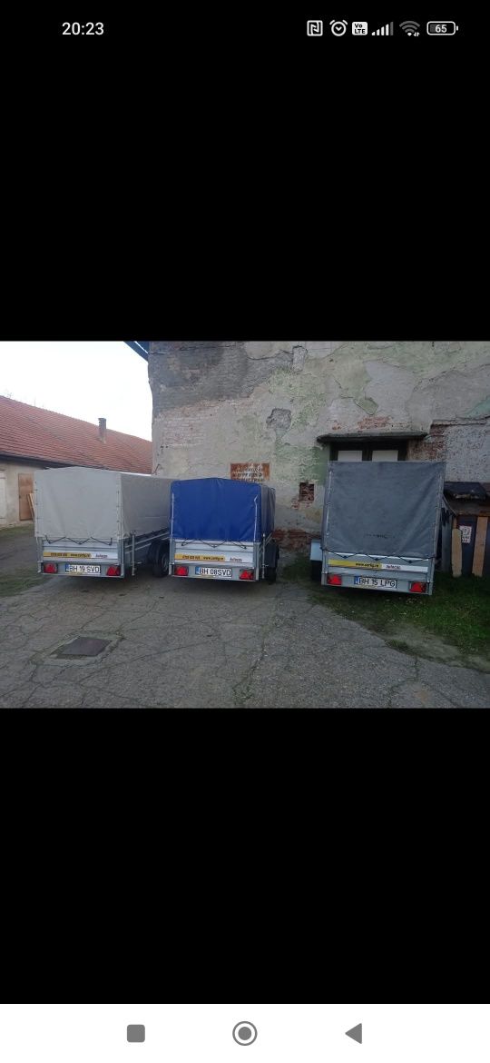 Închiez trailer / Închiriez remorcă