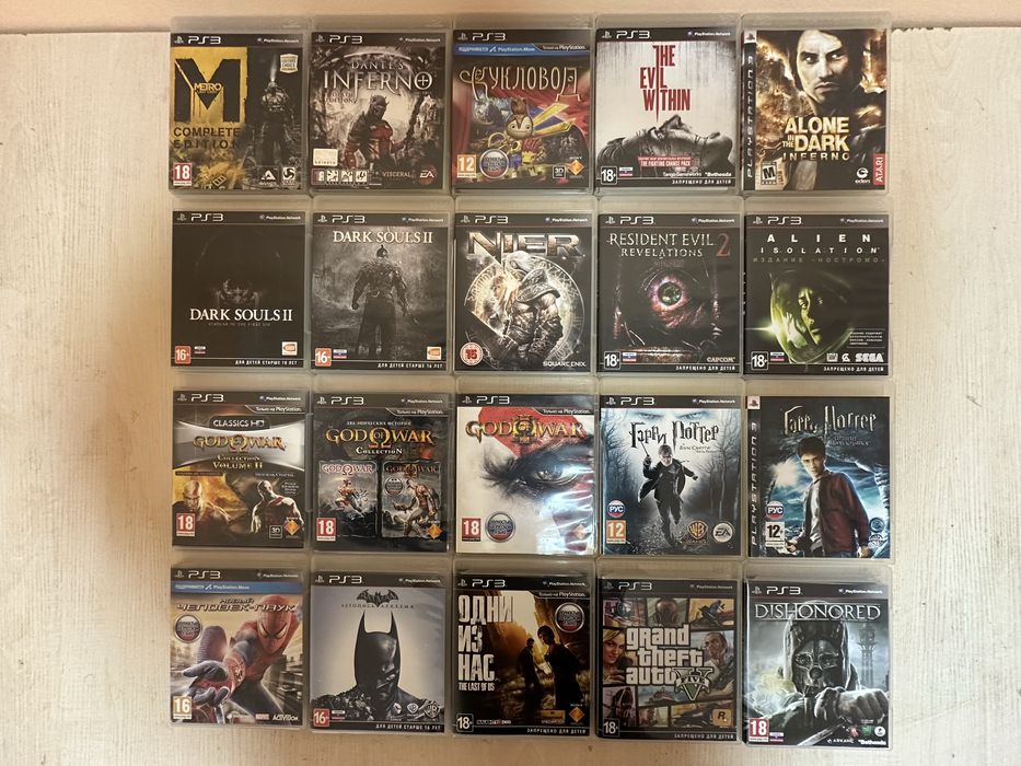 Игры PlayStation 3 Цены разные