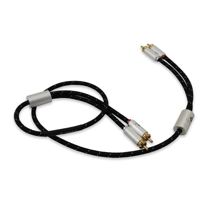 Cablu Intreconect Stereo RCA Ludic Orpheus, Conductor Cupru OCC, 1m