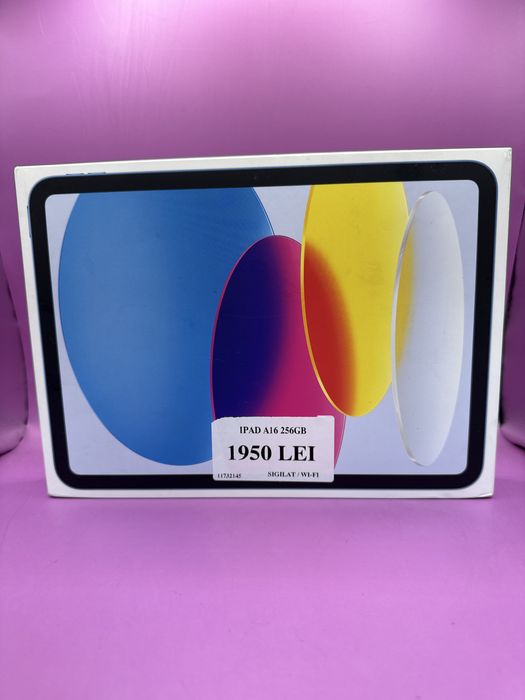 Ipad A16 256gb sigilat •Matei Amanet Crangasi•