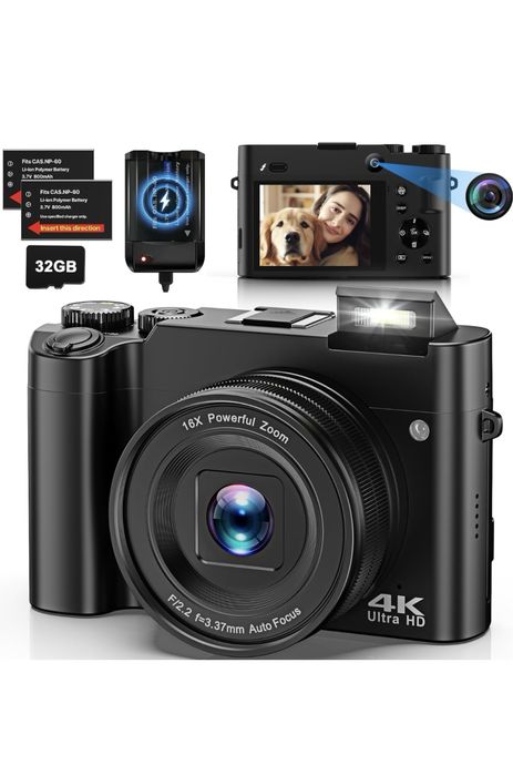 Camera foto digitala Vahoiald 4k ultra HD