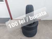 100 lei bucata! Set anvelope M+S 195 60 15 Kleber