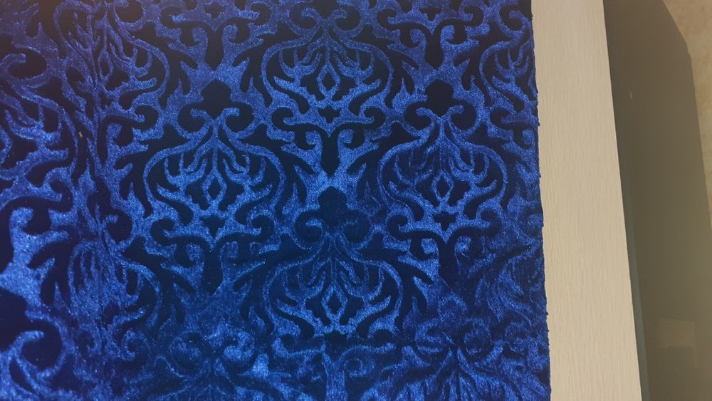 Отрез ткани велюр