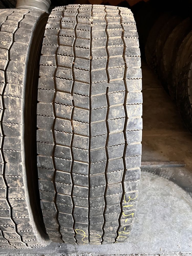 4 anvelope camion 315/80/22.5 , Hankook , DOT 2021 , 9 mm