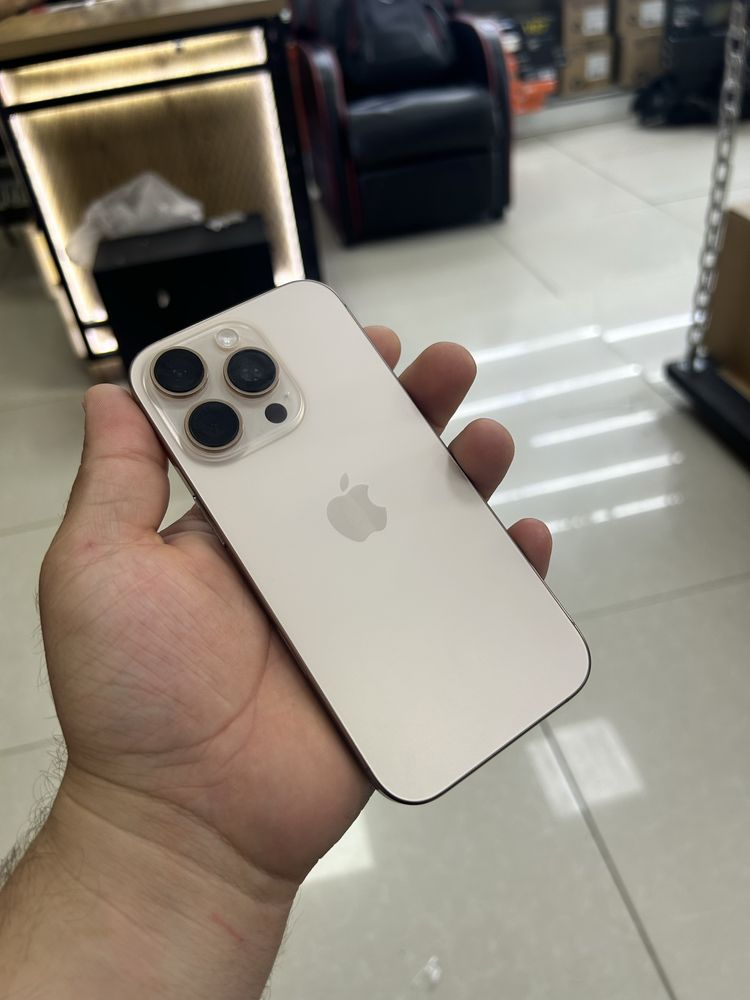 Iphone 16 pro 128 yomkst 100% 44 sikl region HXA