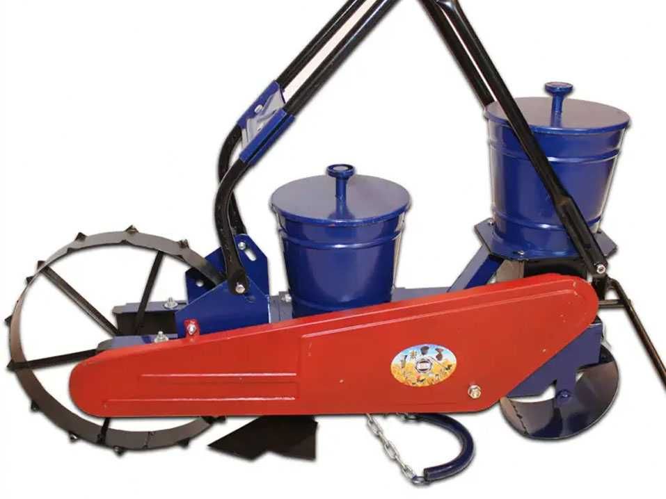 Semanatoare de precizie manuala de porumb si seminte cu fertilizator