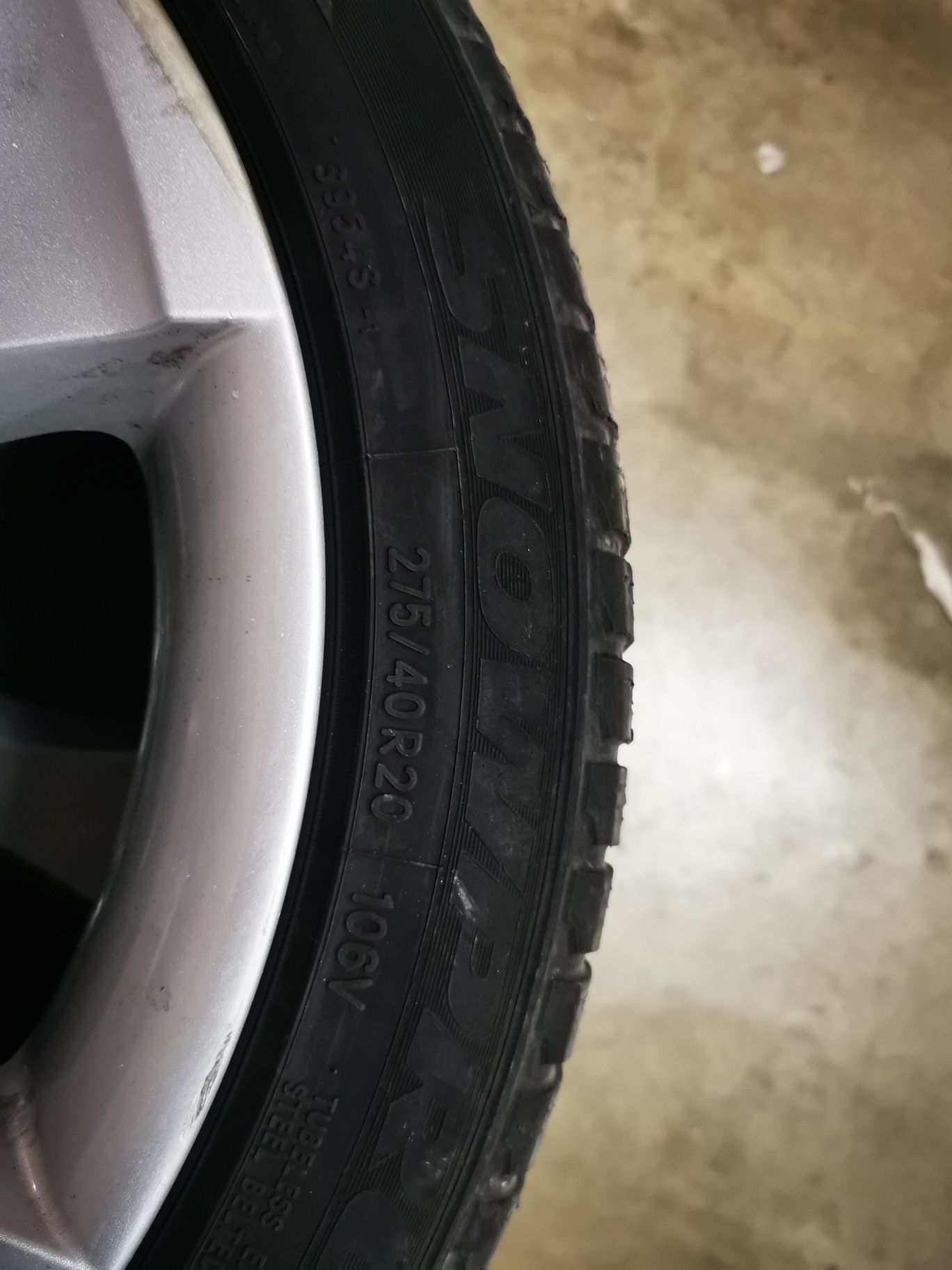 Зимни гуми 20 спорт пакет 275/40/20 2 бр. 315/35/20 2бр.  TOYO snowpro