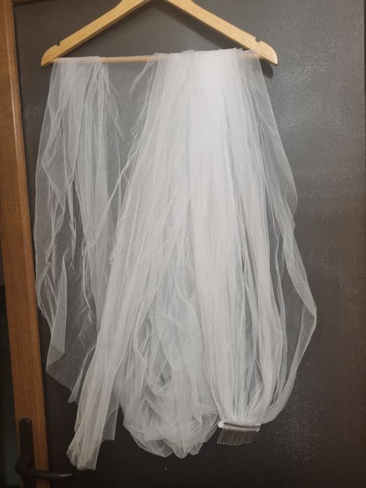 Voal de mireasa simplu