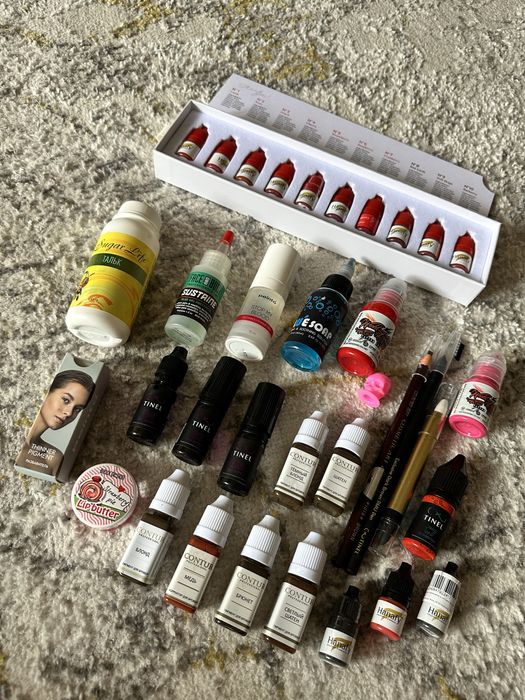 Все пигменты для перманента