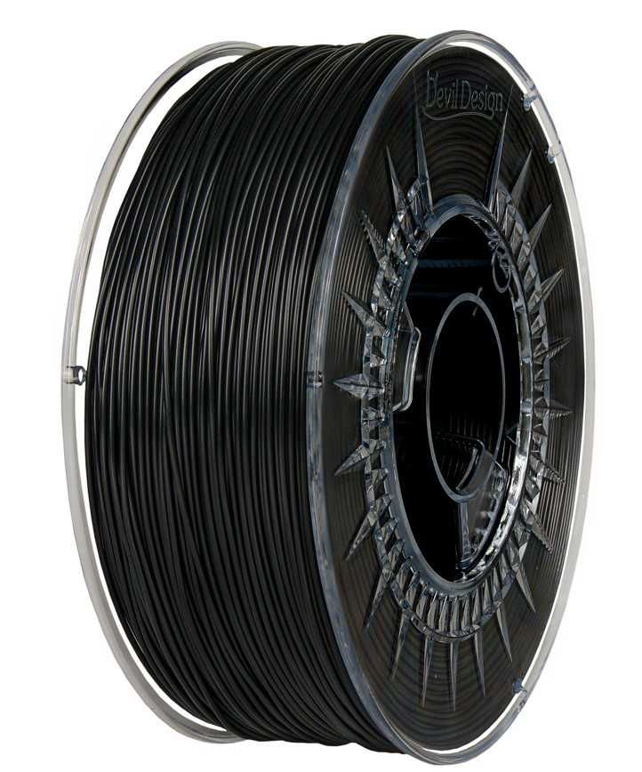 Filament ABS+ Negru (Black) 1.75mm, 1kg