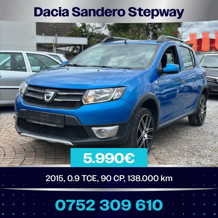 Dacia sandero stepway 0.9tce Garantie Rate