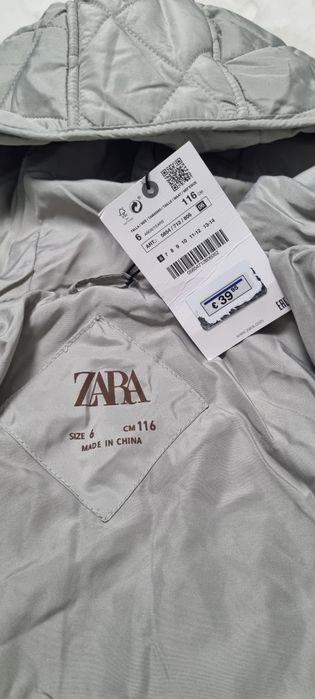Geaca fete Zara masura 6