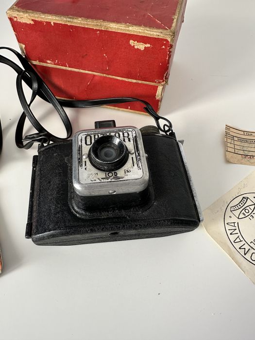 Aparat Foto Vechi Romanesc Optior IOR in Cutie Originala + Certificat