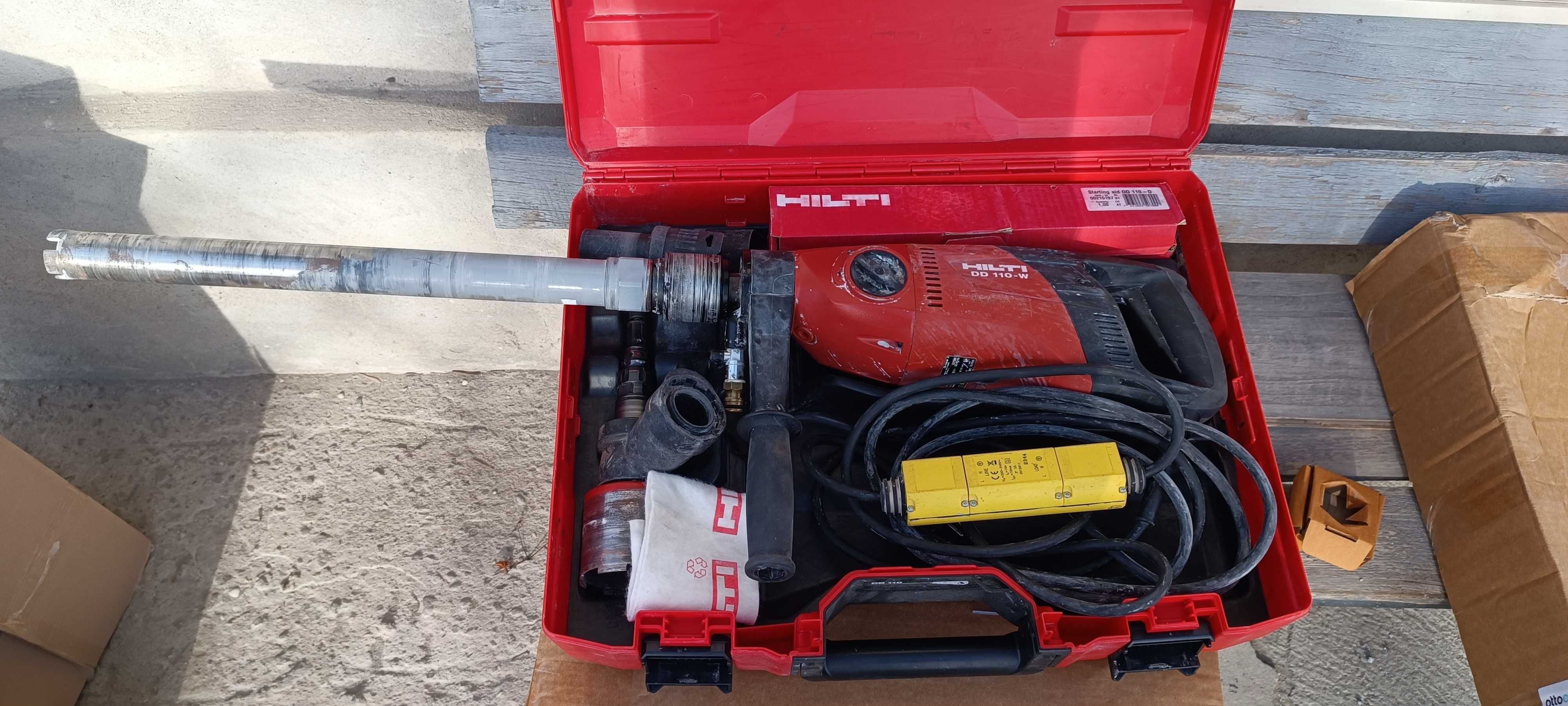 Hilti DD 110-W мокро пробиване