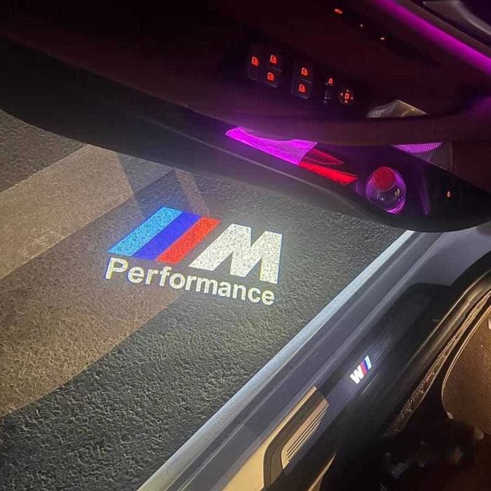 Set 2 Holograme Usi Lumini Portiere LED Logo BMW G20 G21 G02 07 Z4 F44
